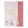 Bloc notes Oxford Collegeblock A4+ 80 file 90 g/m² cu pătrățele perforat 4 găuri margine dreapta alb
