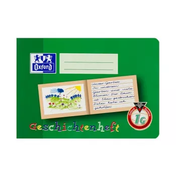 Caiet Oxford 100050103 A5 90 g/m2 verde