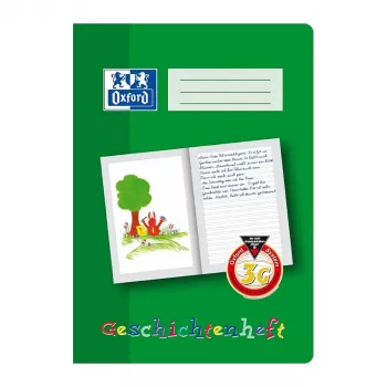 Caiet Oxford 100050093 A4 90 g/m2 verde
