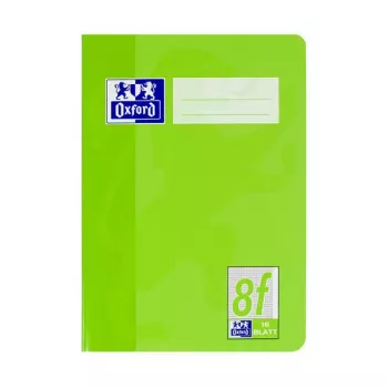 Caiet Oxford 100050370 A5 90 g/m2 verde