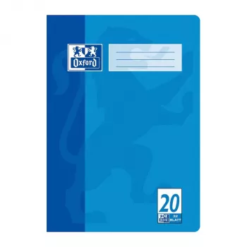 Oxford Schulheft A4 32 Sheets Lineatur 20 Blank with Margin