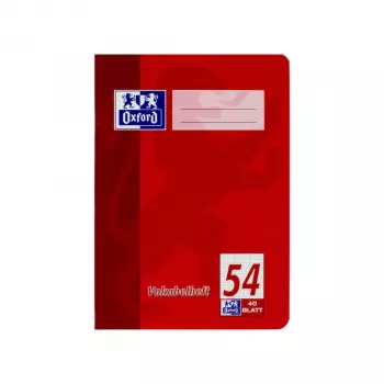 Oxford 100050337 Notebook A4 90 g/m2 Red