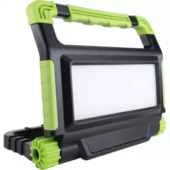 Lampă de lucru LED cu acumulator REV Spot verde 50 W cu stativ