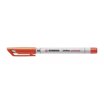 STABILO OHPen Universal Marker overhead solubil în apă roșu M (Medium) 1 bucată