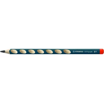 Creion grafit STABILO Easygraph HB - set de 12 - pentru dreptaci - triunghiular - mină 2,2 mm