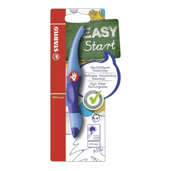 Pix roller STABILO EASYoriginal - albastru - pentru dreptaci - blister - 1 bucată