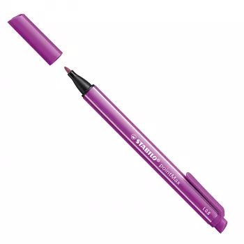 Cariocă STABILO pointMax - violet - mediu 0,8 mm - rotund - cerneală pe bază de apă - vârf fibră nailon
