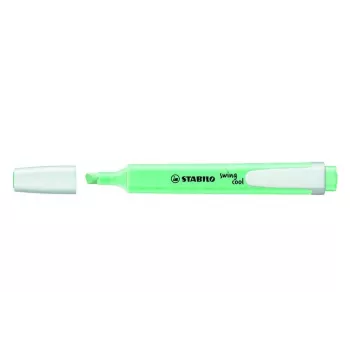 Textmarker STABILO 275/116-8, verde mentă, vârf tip daltă, 1 buc.