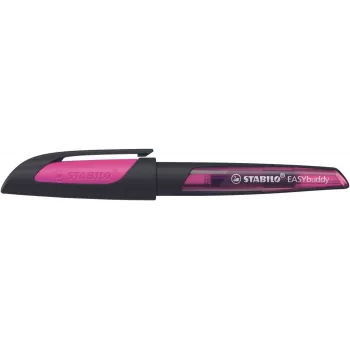 Stilou STABILO EASYbuddy, negru/magenta, M (peniță medie)