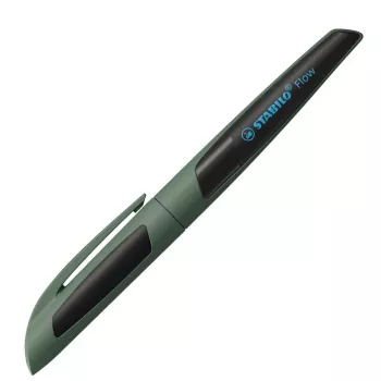 STABILO Flow Sporty Fountain Pen M Nib Black/Olive Green