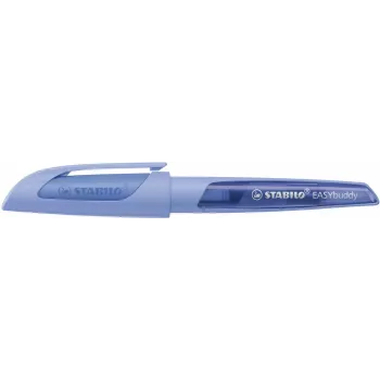 Stilou STABILO EASYbuddy, M, pentru dreptaci, Cloud Blue, peniță M, stilou de învățare a scrisului