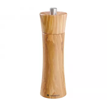 Râșniță de piper Zassenhaus Frankfurt, lemn de măslin, 18 cm