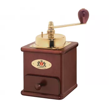 Râșniță de cafea Zassenhaus Brasilia, lemn de fag, mahon