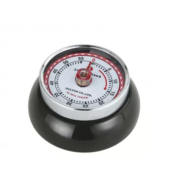 Cronometru de bucătărie mecanic Zassenhaus Timer Speed Black 60 de minute