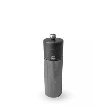 Râșniță de piper Peugeot Line din lemn/aluminiu 18 cm, grafit