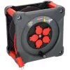 Brennenstuhl 9201500210 tambur de cablu 25 m H05VV-F 3G1.5 4x Schuko IP44 1000/3500W