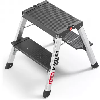 Scăunel pliant Hailo Master D70 2 x 2 trepte