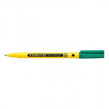 Fineliner STAEDTLER Noris 338 - verde - cerneală pe bază de apă - 0,6 mm - vârf fin - pachet de 10