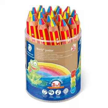 Creion colorat STAEDTLER Noris junior 1403 KP20, 100% PEFC