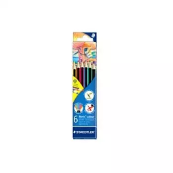Creioane colorate STAEDTLER Noris colour 185 - culori asortate - pachet de 6