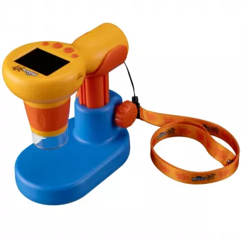 Microscop portabil DieMaus 60x-100x LED galben/portocaliu