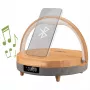 Ceas deșteptător LED KIENZLE cu boxă Bluetooth și încărcător wireless