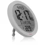 KIENZLE DCF Ceas de perete cu control radio și afișaj temperatură cameră, alb