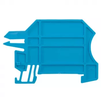 Placă de capăt Weidmüller WHP 2.5-35N/10x3 BL - 20 bucăți - Wemid - albastră - de la -50 la 120 °C - V0