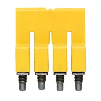 Conector transversal Weidmüller WQV 2.5/4 pentru borne, 4 poli