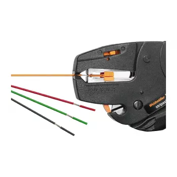 Decapator automat Weidmüller STRIPAX, 0,08-10 mm², negru/portocaliu