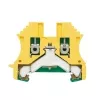 Bornă cu conexiune cu șurub Weidmüller 1010000000, 2,5 mm², 800 V, 24 A, bej închis