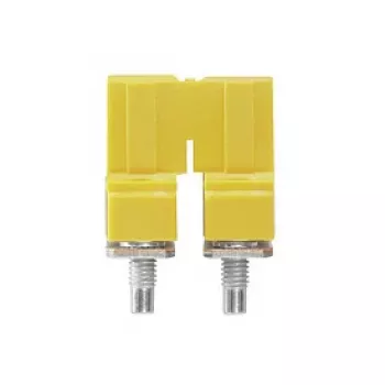 Conector transversal Weidmüller WQV 10/2, 2 poli, galben, poliamidă, 50 buc.