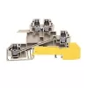 Bornă de trecere Weidmüller, conexiune cu șurub, 2,5 mm², 24 A, 800 V, bej, 50 buc.