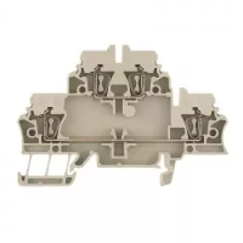 Placă de capăt Weidmüller ZAP/TW ZDK2.5, Wemid, bej, 1,5 mm, 20 bucăți