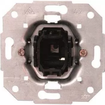 Comutator de schimb HEINRICH KOPP 10A 250V AC montaj îngropat borne cu șurub IP20 termoplast alb pentru HK05 HK07 seria aluminiu 503600006