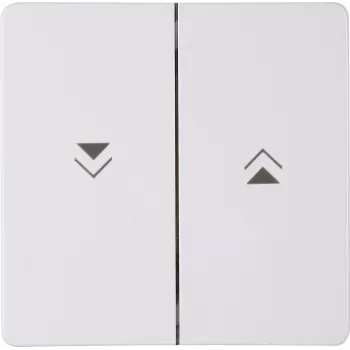 Unitate de comandă HEINRICH KOPP 334488000 cu butoane, alb, plastic, IP20