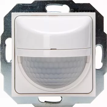 Senzor infraroșu HEINRICH KOPP 840629058 - cu fir, rază 9 m, detectare 180°, montaj pe perete, alb, 230V AC, IP44