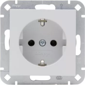 Priză SCHUKO HEINRICH KOPP HK07 gri mat 1 priză montaj aparent IP44