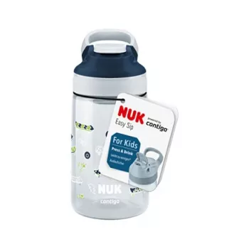 Cană cu pai NUK Contigo Sippy Cup PP 420ml Skater sticla de băut pentru copii