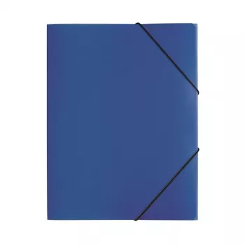 PAGNA PP 12 Presentation Folder A4 Polypropylene Blue Landscape Snap Button