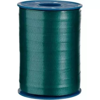 Panglică cadou C.E. Pattberg AMERICA mată verde brad 10 mm x 250 m
