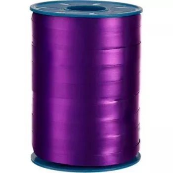 C.E. PATTBERG MEXICO Panglică cadou, față lucioasă pe o parte, verso mat, violet, 10 mm x 250 m