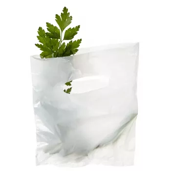 Vereinigte Papierwarenfabriken 2000 Saci de hârtie albi cu mânere răsucite