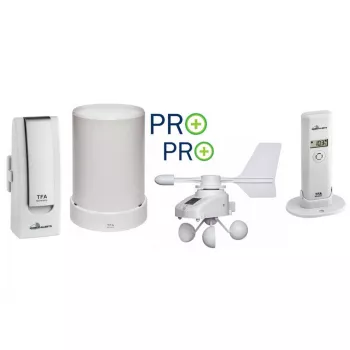 Set stație meteo TFA 31.4005.02 Weatherhub Starter Kit cu senzor termo-higro