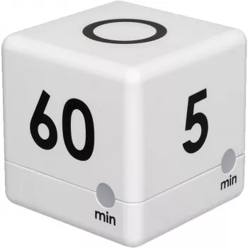 TFA 38.2032.02 Cube Timer digital alb/gri