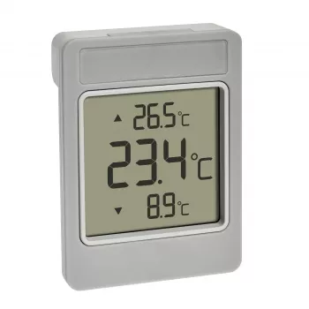 TFA WINDOO Termometru digital de fereastră argintiu (30.1067.15)