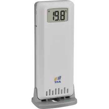 TFA 30.3901.02 ID-A5 senzor de temperatură alb wireless 868 MHz termosensor