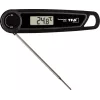 Termometru digital de bucătărie TFA THERMO JACK TASTE cu timer și alarmă, sondă din oțel inoxidabil, 160 mm, de la -50 la +300 °C, afișaj LCD, negru/alb