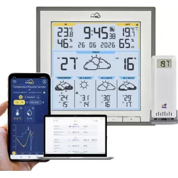TFA TFA.me ID-08 Stație meteo WLAN gri