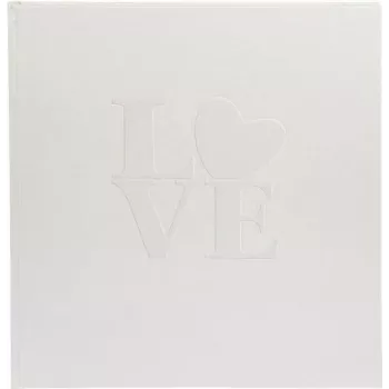 Album foto de nuntă Goldbuch White Love 30x31 cu 60 de pagini albe 08118